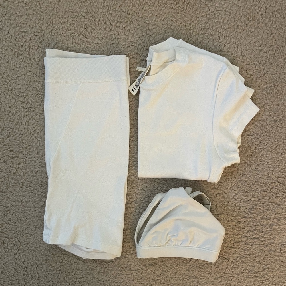 SKIMS Cotton Pointelle Set